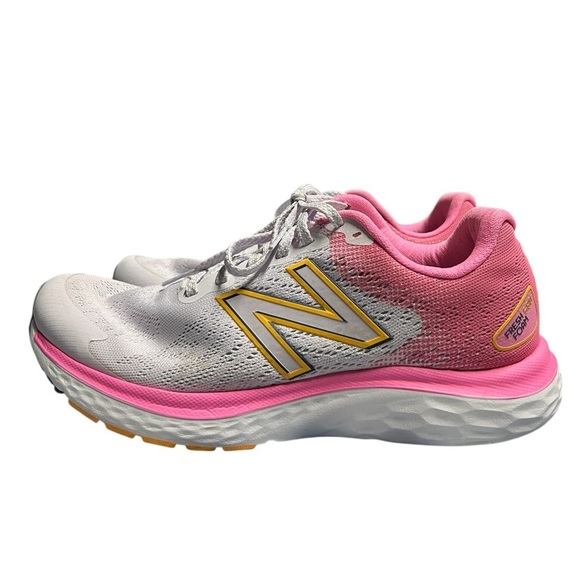 New Balance Fresh Foam W680CE7  Libra Vibrant Pink Size 8.5 - Picture 1 of 11